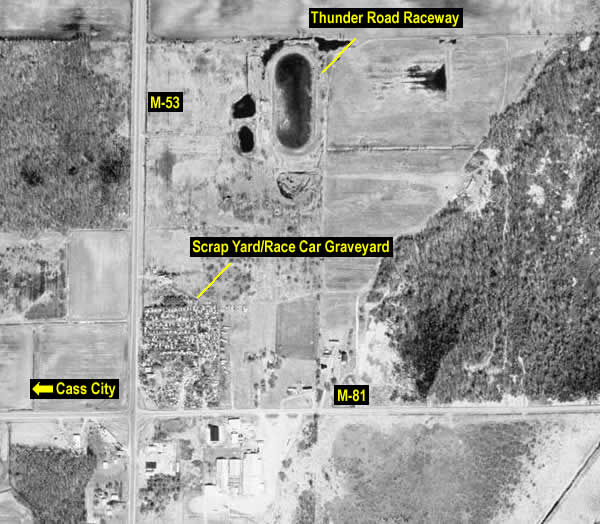 Thunder Road Speedway - Aerial Photo (newer photo)